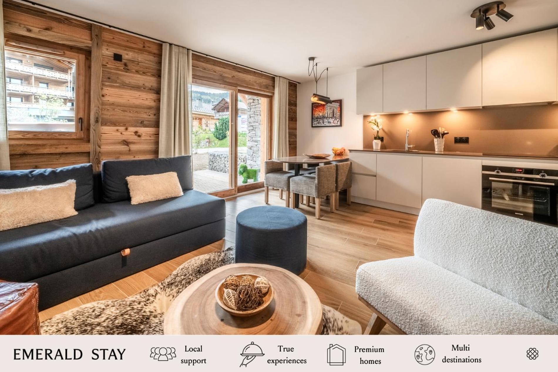 Apartment Aldea Les Gets - By Emerald Stay Bagian luar foto